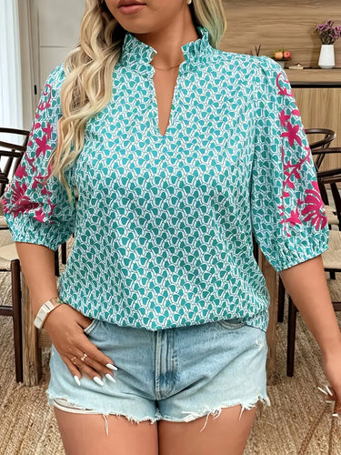 Rowe Blouse in Curvy