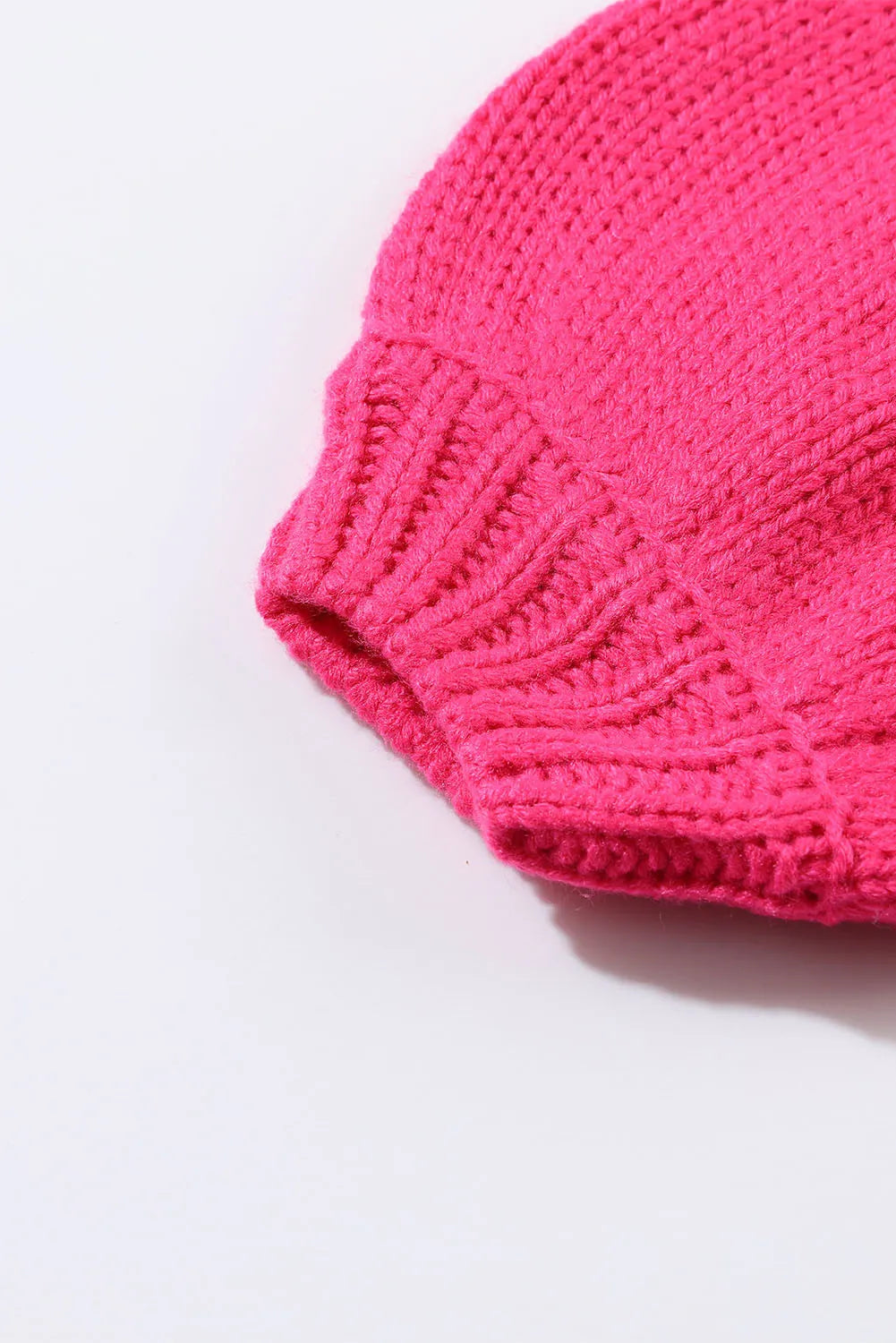 Ryla Striped Knit Pompom Sweater Curvy