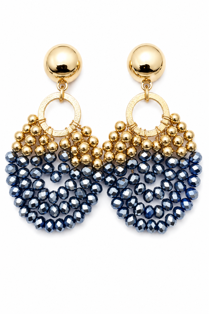 Sail the Ocean Blue Earrings