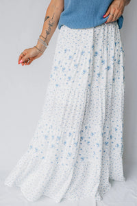 Serenity Tiny Floral Skirt