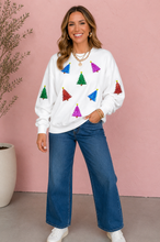 Sequin Christmas Tree Sweatshirt