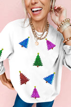 Sequin Christmas Tree Sweatshirt