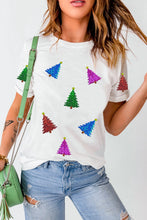 Sequin Christmas Tree Tee
