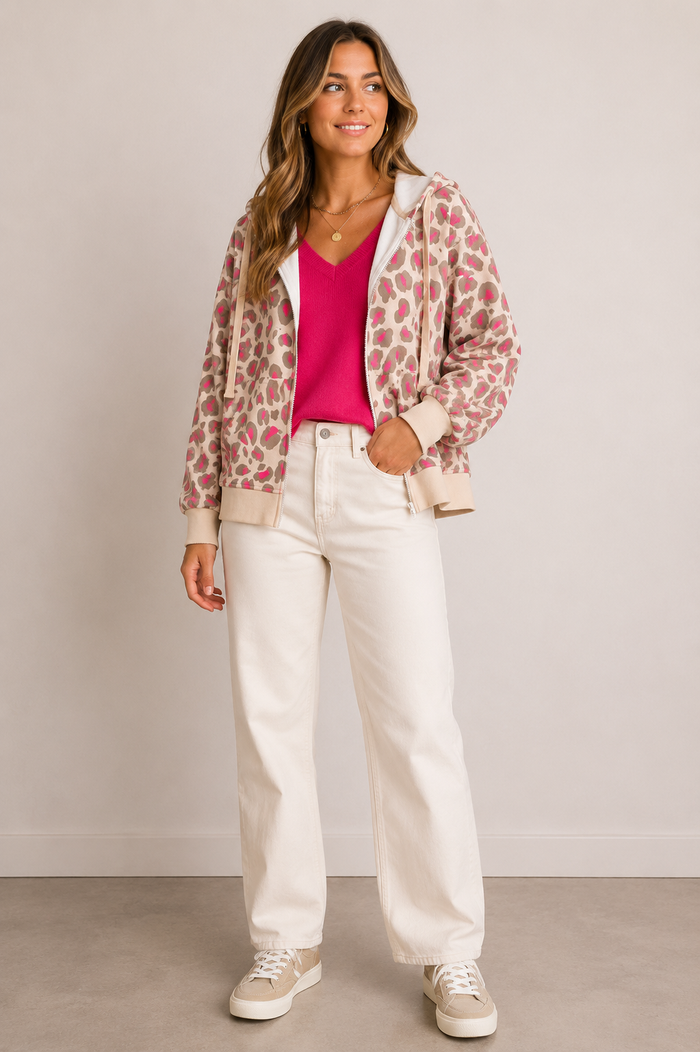 Shaelie Leopard Hoodie