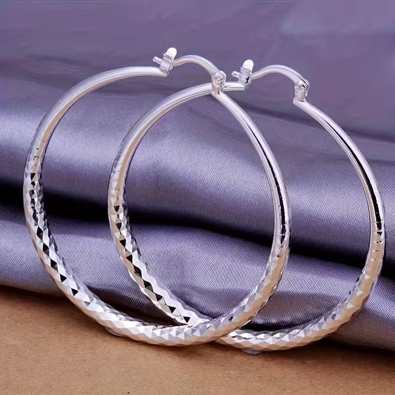 Silver Whisper Earrings