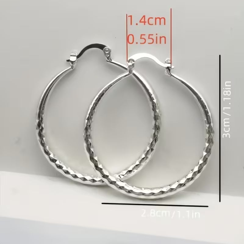 Silver Whisper Earrings