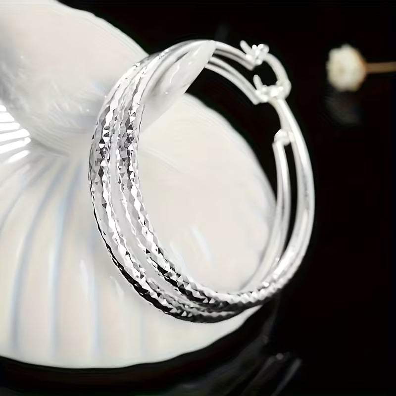 Silver Whisper Earrings