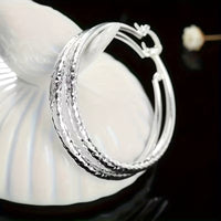 Silver Whisper Earrings