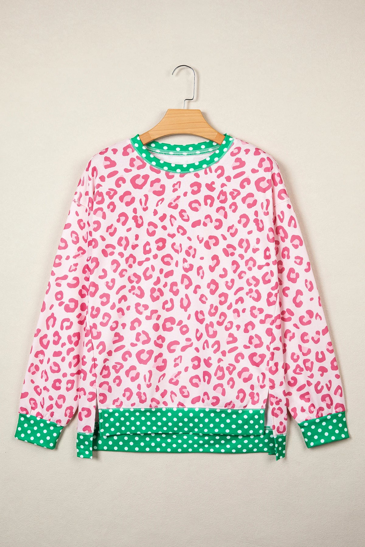 Skyla Pink Leopard Top