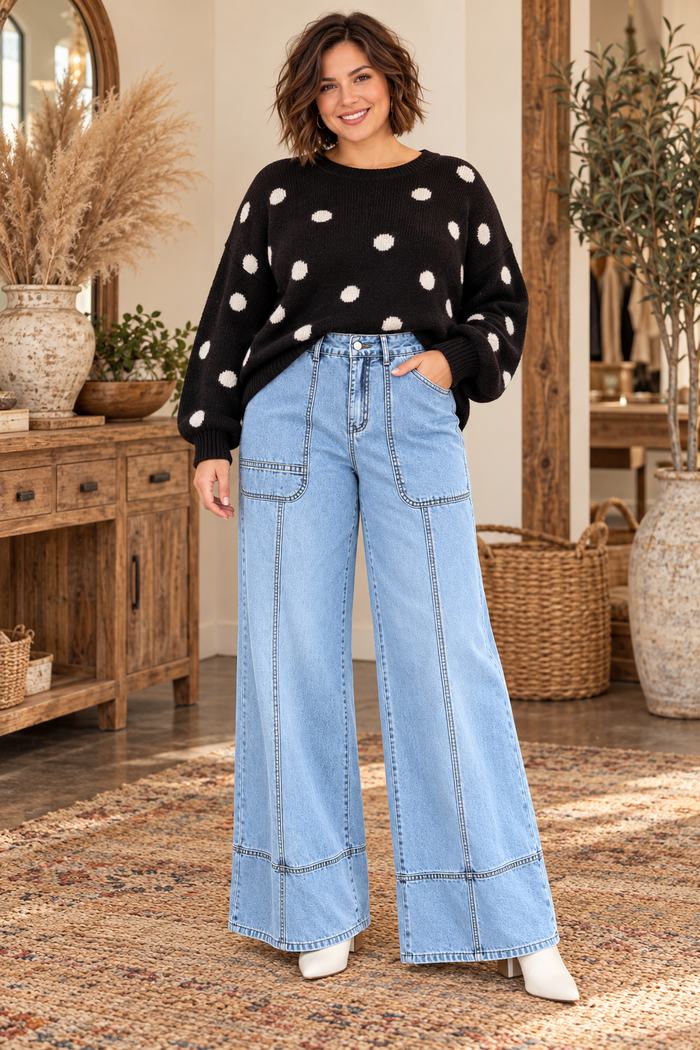Sloane Lightweight Denim Pants