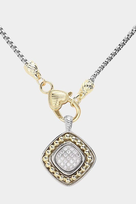 Solana Square Necklace