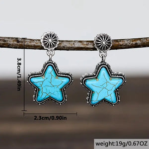 Aim To Please Star Earrings