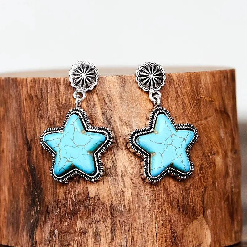 Aim To Please Star Earrings