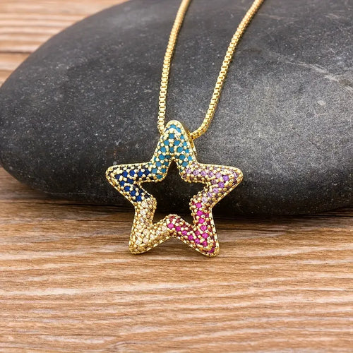 Lucky Star Pendant Necklace