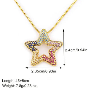 Lucky Star Pendant Necklace