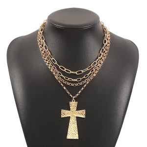 Stay Close Cross Necklace