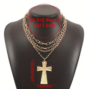 Stay Close Cross Necklace