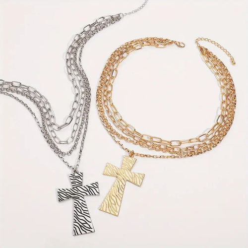 Stay Close Cross Necklace