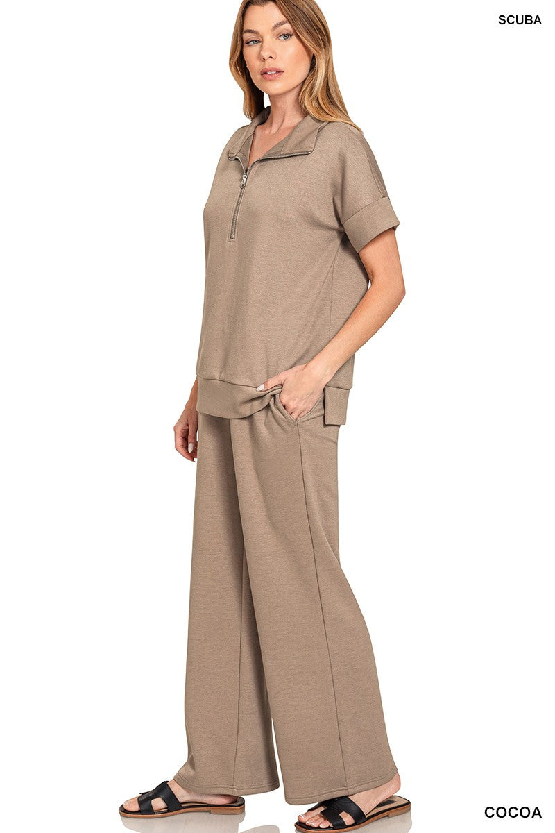 Sterling Half Zip Set
