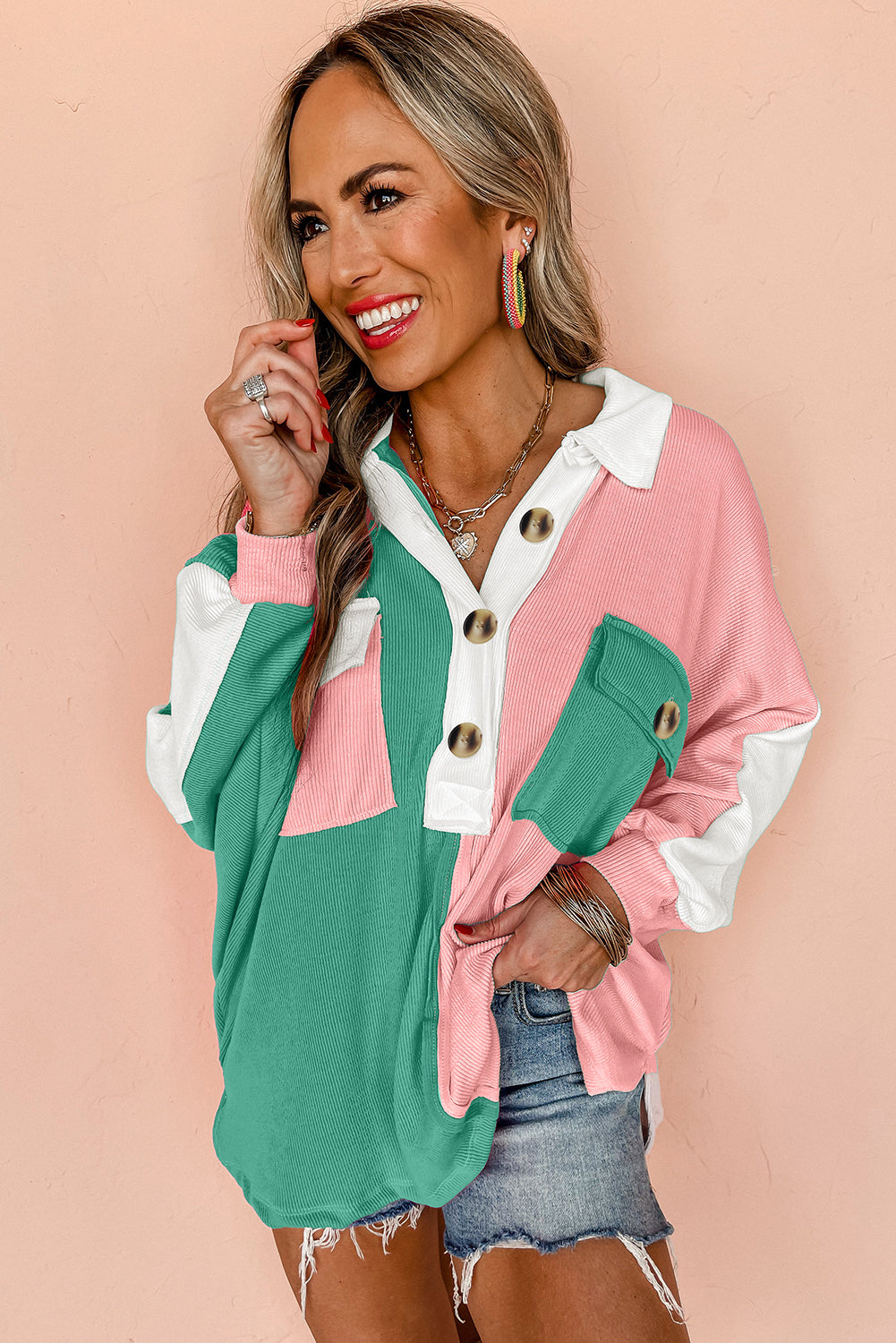 Stetson Colorblock Top