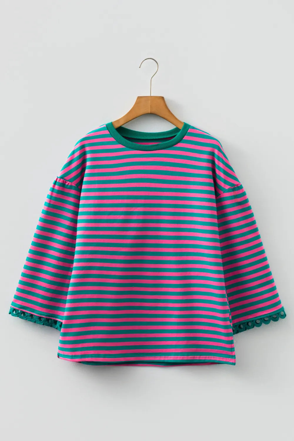 Story Lace Trim Top