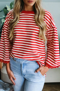 Story Lace Trim Top