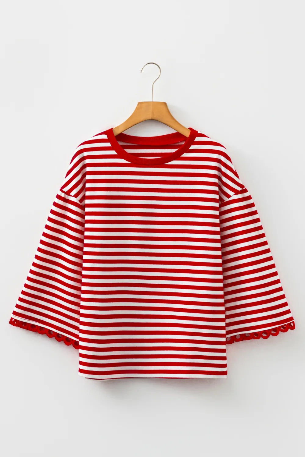 Story Lace Trim Top