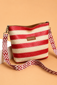 Striped Tote w/Handle