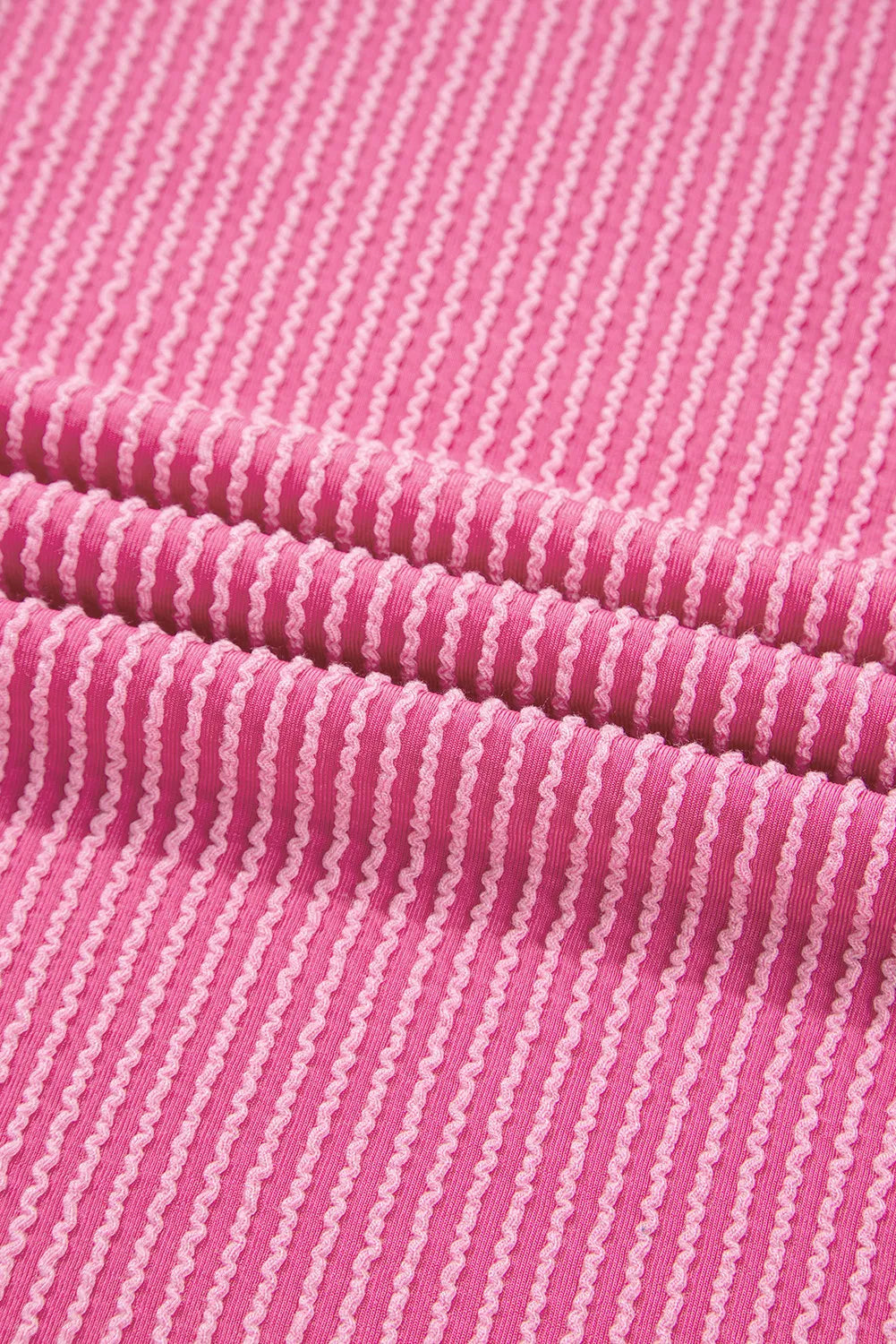 Sullivan Bonbon Spiral Ribbed Top