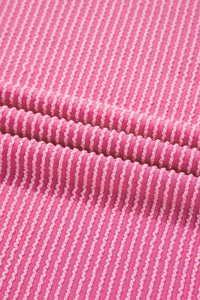 Sullivan Bonbon Spiral Ribbed Top