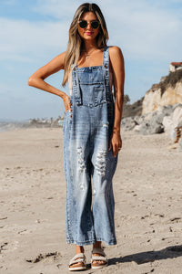 Sutton Stone Blue Overalls