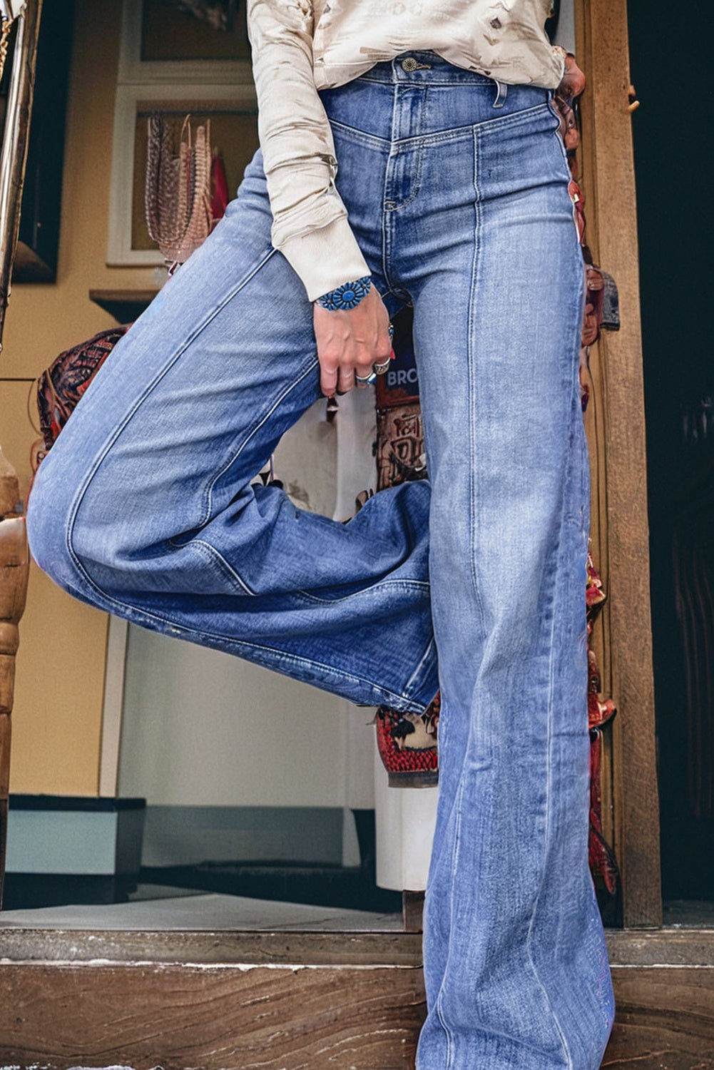 Tiggy Front Seam Jeans