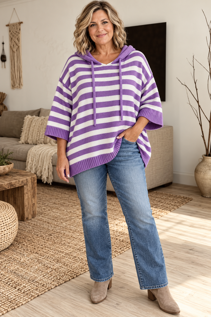 Talana Striped Top