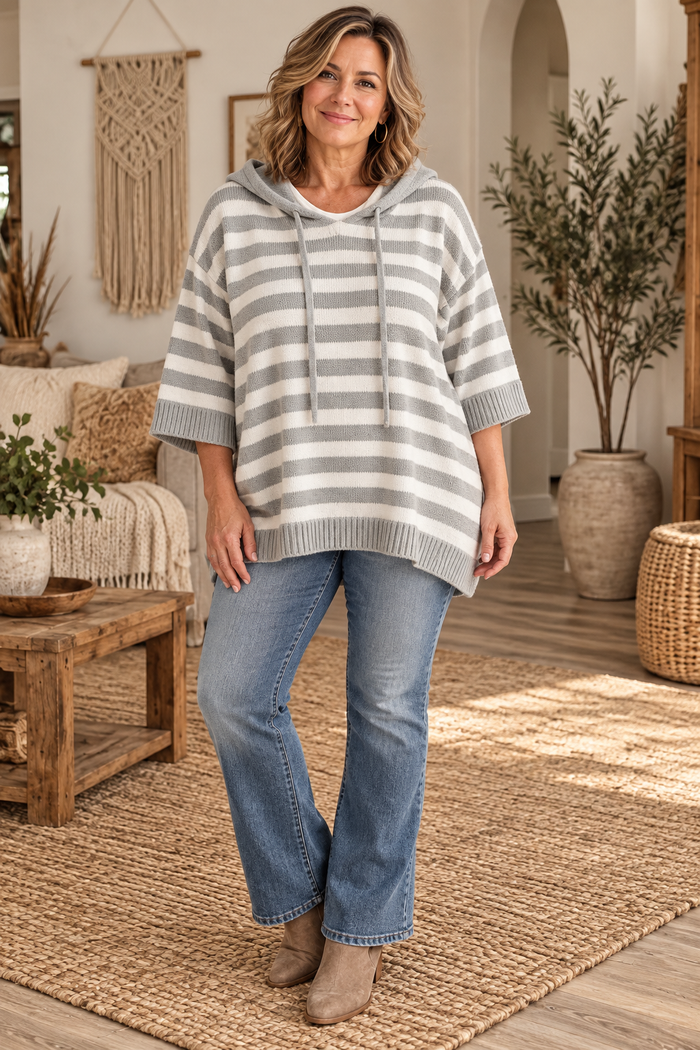 Talana Striped Top