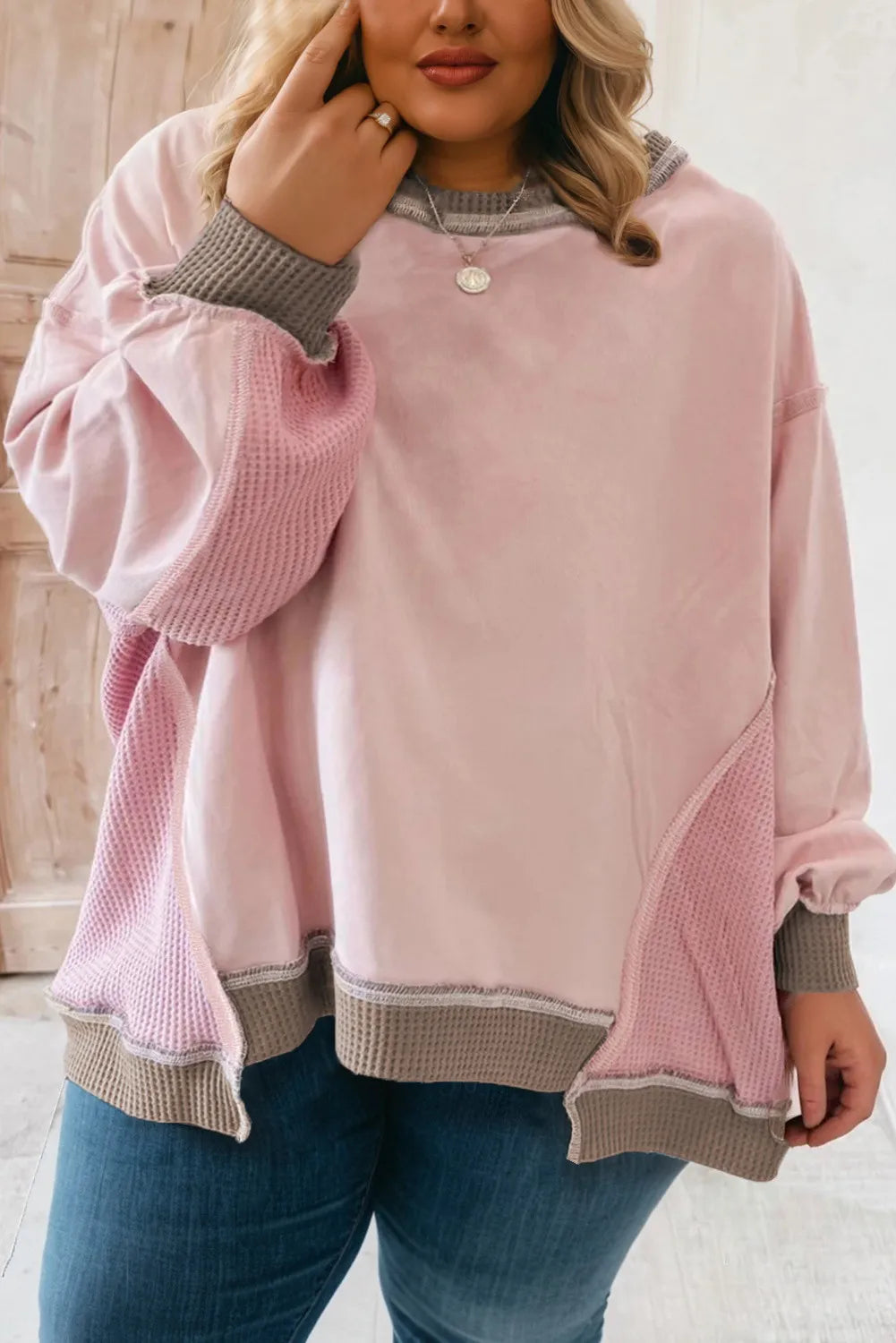 Tennessee Patchwork Top in Curvy