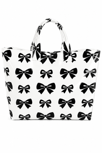 The Little Black Bow Tote