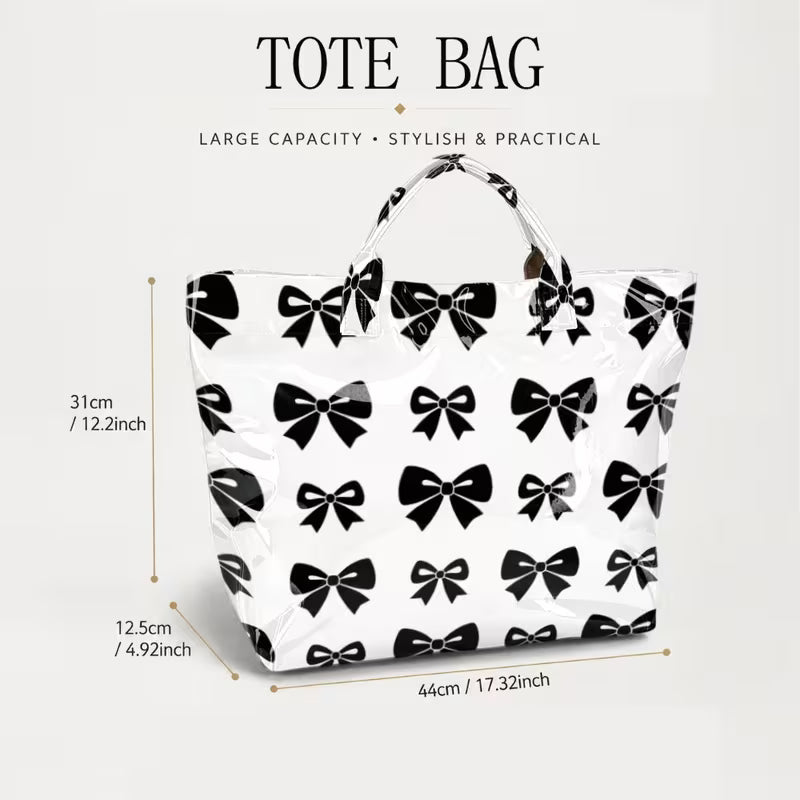 The Little Black Bow Tote