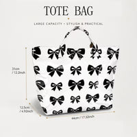 The Little Black Bow Tote
