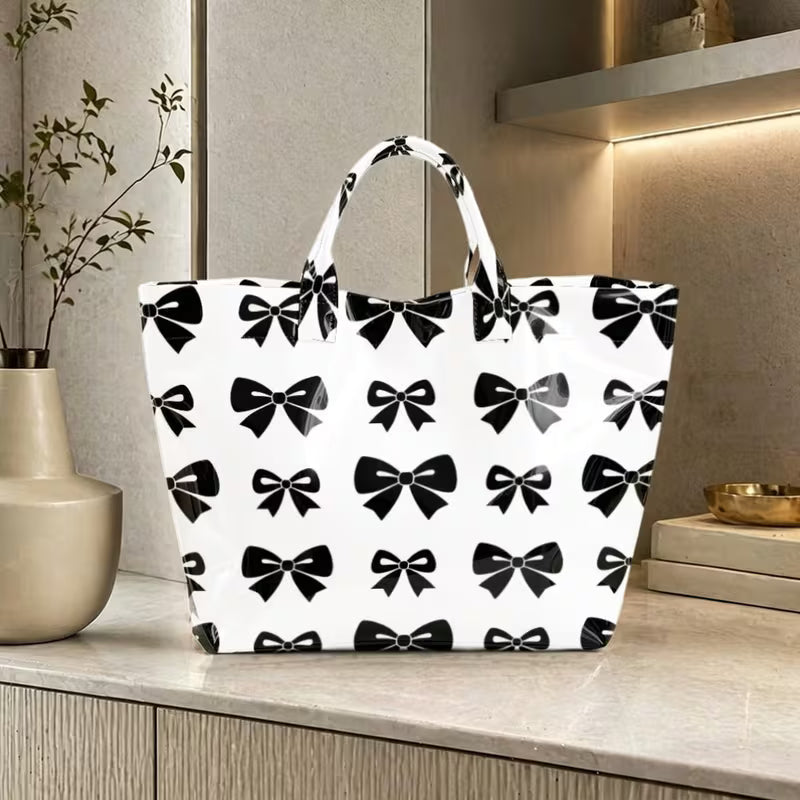 The Little Black Bow Tote