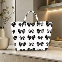 The Little Black Bow Tote
