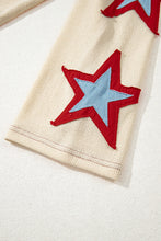 Theodora USA Star Patchwork Top