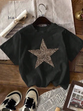 Tyler Leopard Star Tee