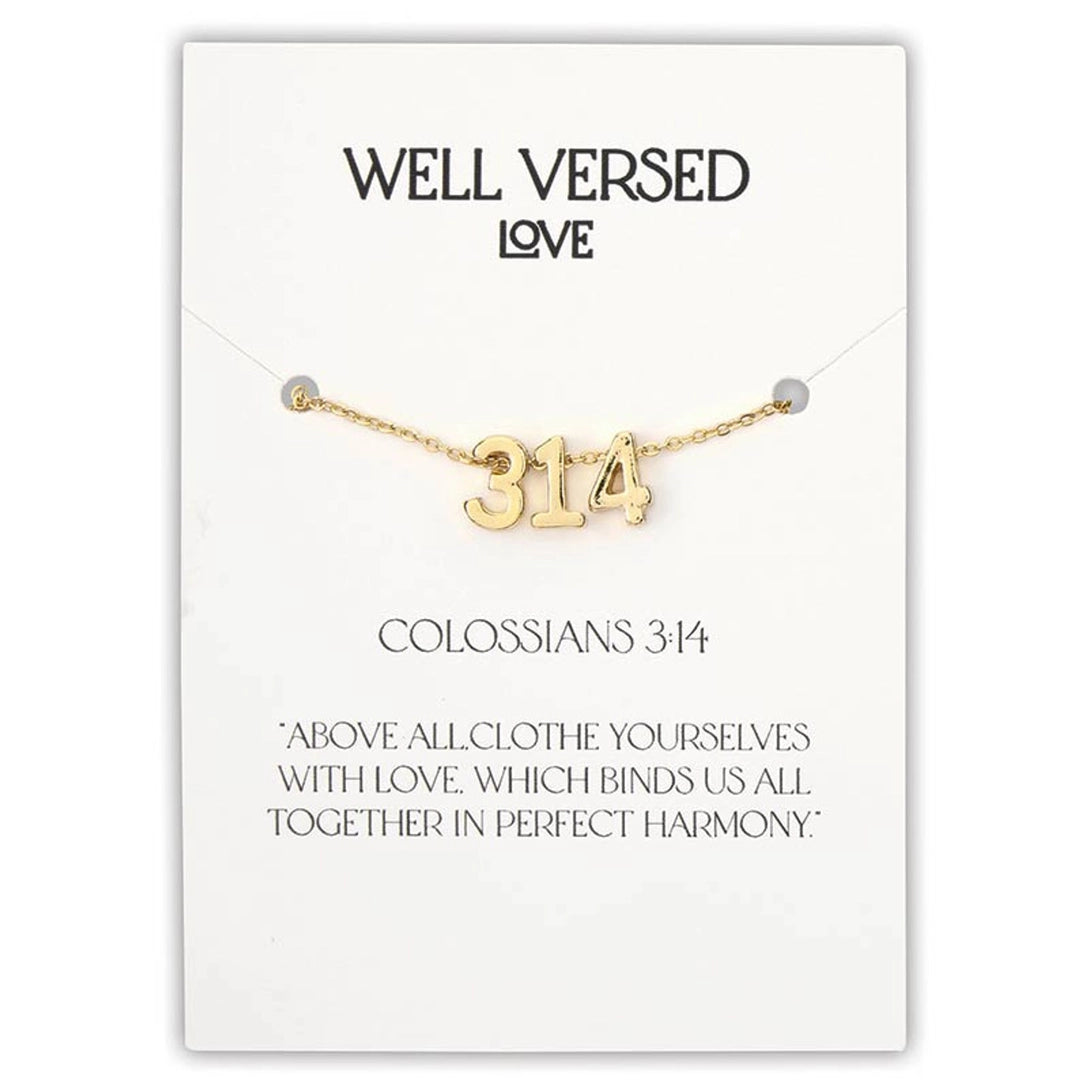 Well Versed Necklace