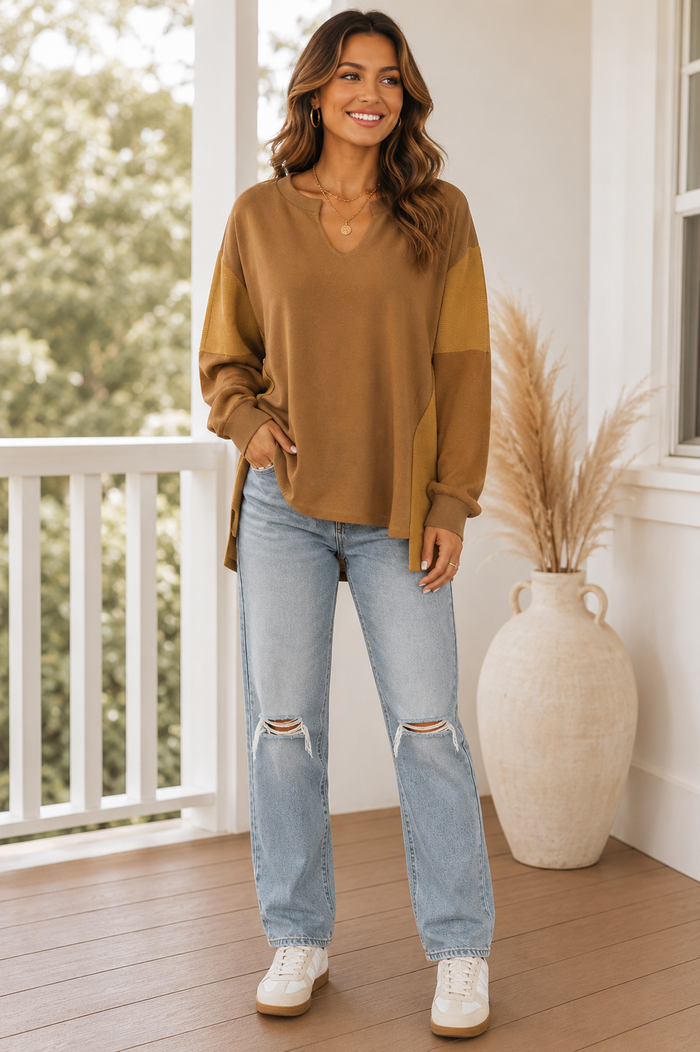 Viella Patchwork Sweatshirt