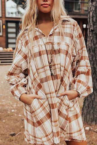 Wells Plaid Dress