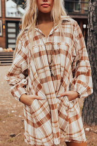 Wells Plaid Dress
