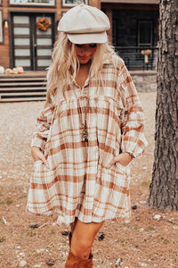 Wells Plaid Dress
