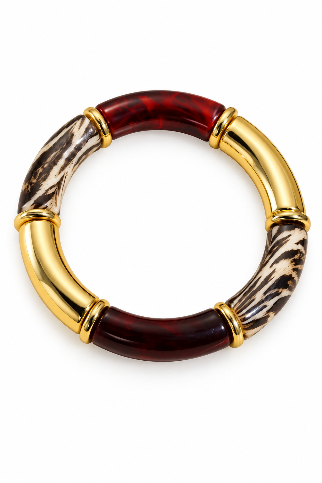 Wild About You Leopard Stretch Bangle