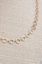 Winnie Small Circle Dainty Chain Necklace