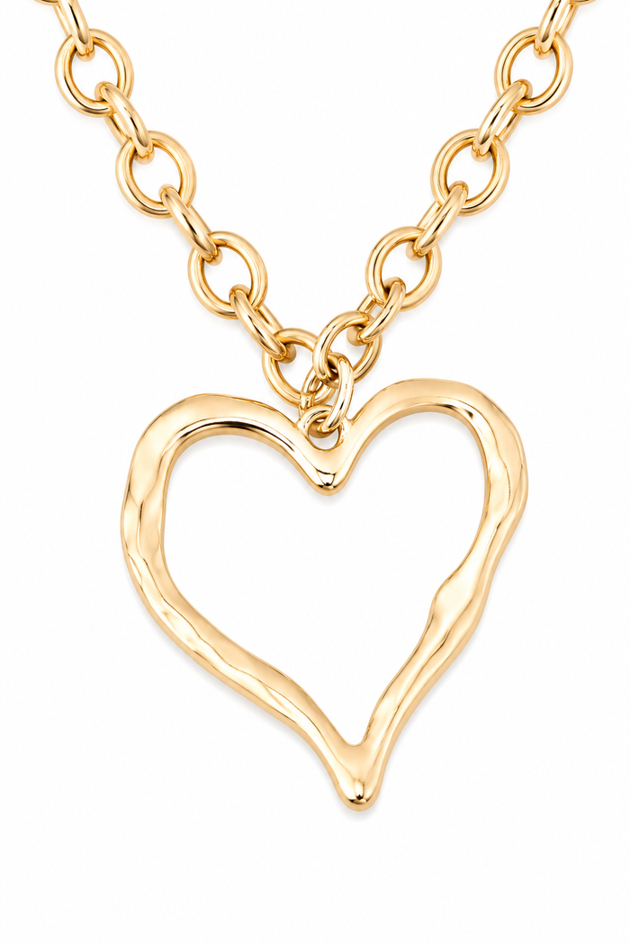 XOXO Heart Necklace
